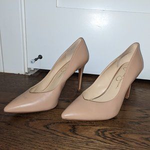 Jessica Simpson Nude Haneh Pumps 9.5